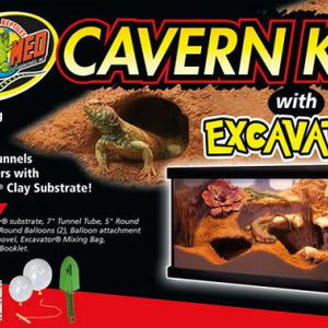 Zoo Med Cavern Kit w/Excavator