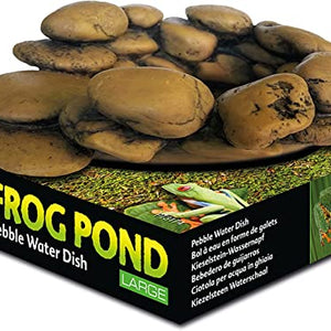 Exo Terra Frog Pond Pebble Water Dish