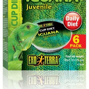 Exo Terra Cupped Iguana Food 6 Pk