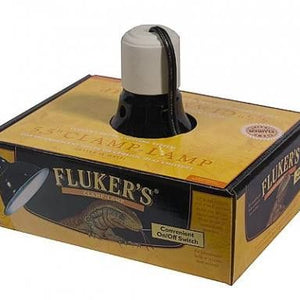 Fluker's Ceramic Lamp with on/off switch