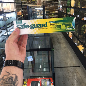 Safeguard/Panacur Dewormer - 25 gram tube