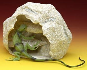 Penn Plax Fossil Cave Hide-a-way