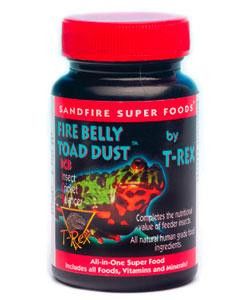 T-Rex Fire Belly Toad Dust