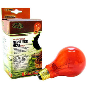 Zilla Incandescent Night Red Heat Bulb