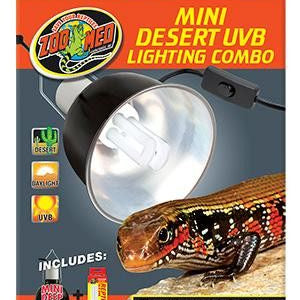 Zoo Med Mini Desert UVB Lighting Combo